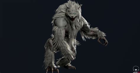 Wolfman Werewolf 3d Characters Unity Asset Store