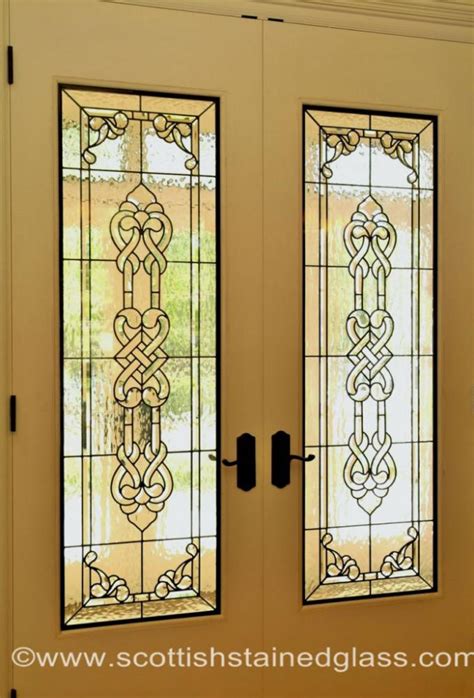 Leaded Glass Interior French Doors Design And Ideas