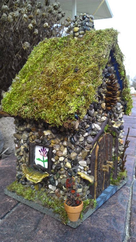 Fairy House Handcrafted With Forest Materials Found By Cnkrapert