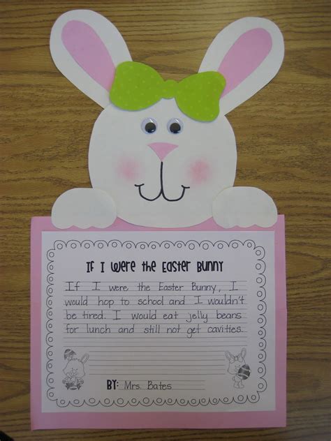 Easter themed early writing worksheet for kids. Finally in First: Where Have I Been and a Freebie