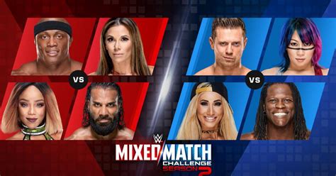Wwe Mixed Match Challenge Results Season 2 Episode 2 Cageside Seats