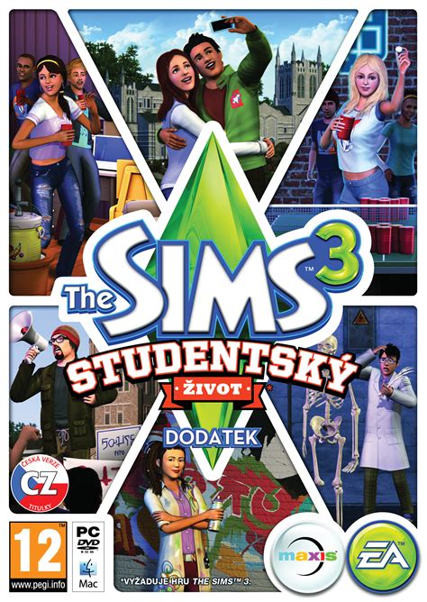 The Sims 3 Študentský život Gamesimssk