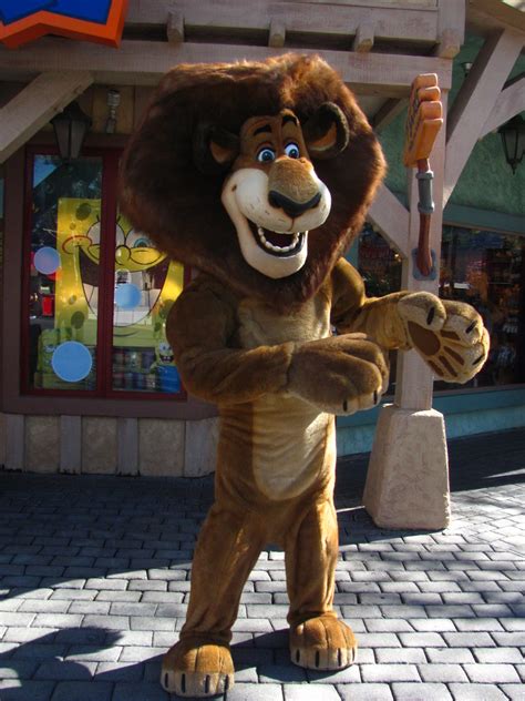 Meeting Alex the Lion at Universal Studios | Loren Javier | Flickr