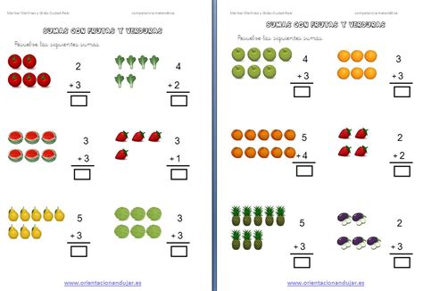30 dibujos para colorear por zona de sumas. Apredender a sumar Sumas divertidas para infantil o ...