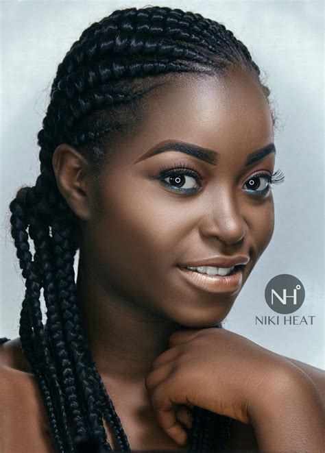 Niki Heat Just Proved Dark Skin Women Are Better Off With Nude Makeup Dcodedtv