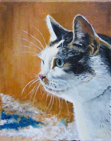Moje Obrazy Olejne Portrety Kotów I Psów Malarstwo Rysunek Grafika