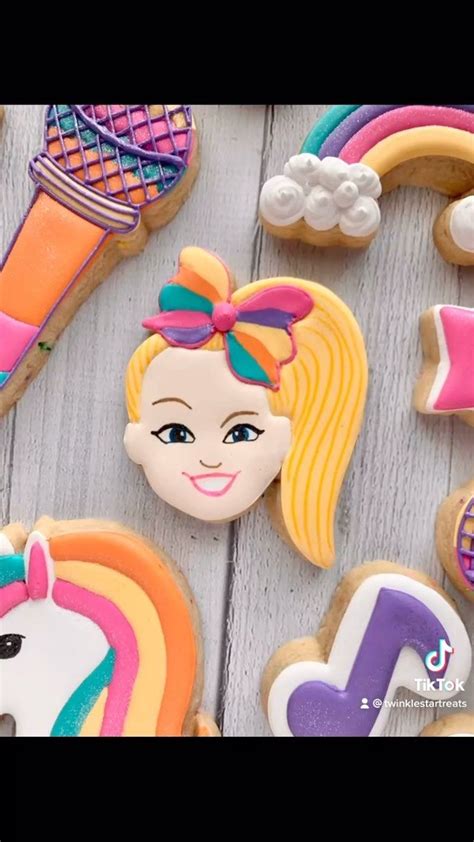 Twinklestartreats On Instagram Jojo Siwa Cookie