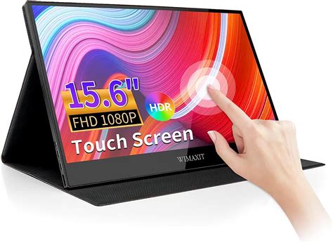Wimaxit 156 Inch Portable Touch Monitorfull Hd 60hz Hdmi Usb C Type