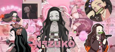 Nezuko Kamado Background Computerlaptop In 2023 Youtube Banner