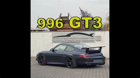 Unfall Porsche 996 Gt3 Crash Sportwagen Youtube