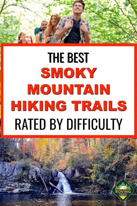 80 Great Smoky Mountains Hiking Trails National Park By Difficulty