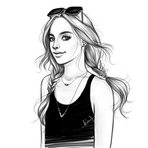 Un suggerimento con piccolo gattino sorridente. 1001 + Idee per Disegno ragazza belli a cui ispirarsi