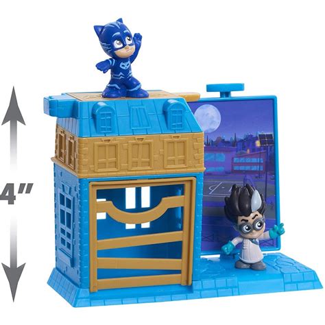 Pj Masks Nighttime Micros Trap And Escape Playset Toys4me