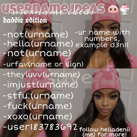 Usernameideas Username User Name Baddie Instagram Pinterest Pin
