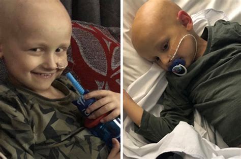 Heartbreaking Final Words Of Boy Five As He Dies Of Cancer Daily Star