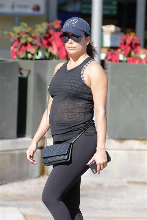Pregnant Eva Longoria Shopping At Whole Foods In Miami 12242017