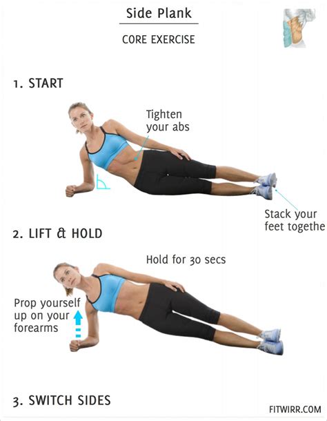 How To Do A Side Plank With Correct Form Fitwirr