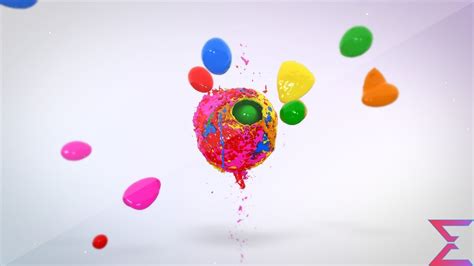 Video background, transition effect for video editing, intro and logo reveals with sound. Free Sony Vegas Intro Template #88 : Paint Mixings Logo ...