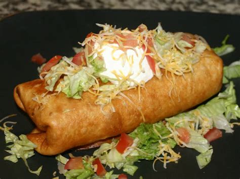 This Beefy Chimichanga Is Super Easy To Make Fresh Loaded