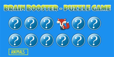 Brain Booster Puzzle Game