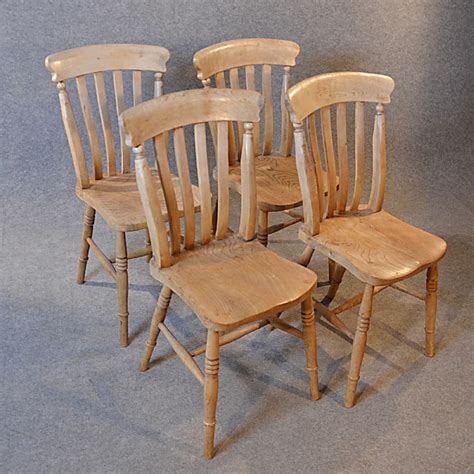 4.6 out of 5 stars. Antique Kitchen Dining Chairs Set 4 Quality Victorian Elm Windsor Lath C1880 | 255066 ...