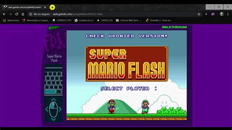 Super Mario Flash En Juegos Friv Youtube