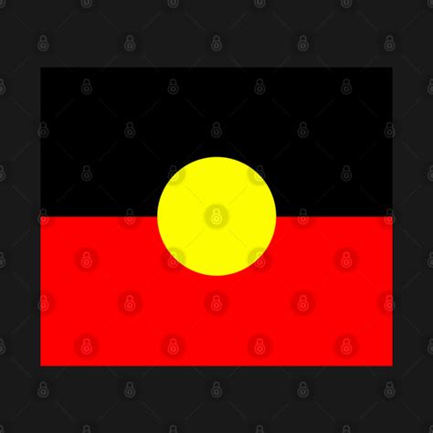 Australian Aboriginal Flag Australian Aboriginal Flag T Shirt
