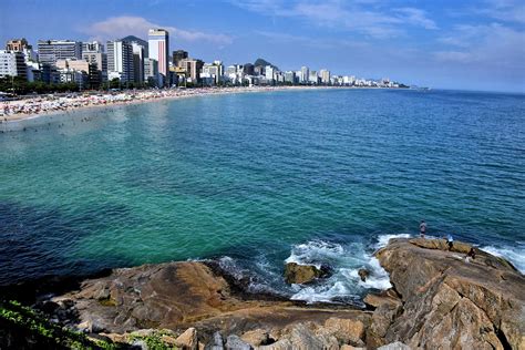 Leblon Viewpoint In Rio De Janeiro Brazil Encircle Photos