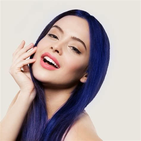 You could start over and tone out all the yellow of you coul. Stargazer Semi Permanent Hair Dye - Royal Blue