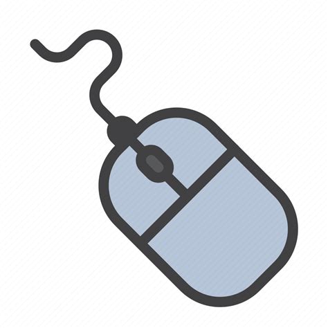 Computer Mouse Click Cable Icon Download On Iconfinder
