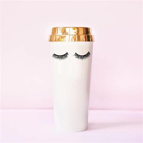 Gold Foil Luxury Chic Girl Boss Lady Travel Mug Cup Office T