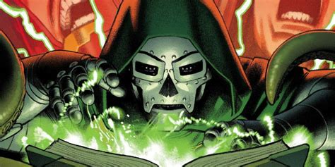 Marvel S Doctor Doom Is About To Open The Darkhold Screen Rant