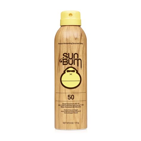 Sun Bum Spf 50 Original Spray Sunscreen 6 Oz Sported