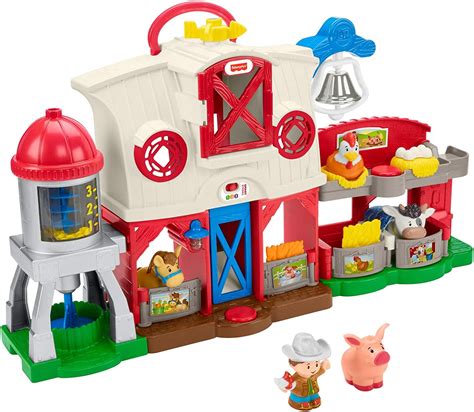 Fisher Price Little People Caring Animals Farm Playset Smart Toddlers