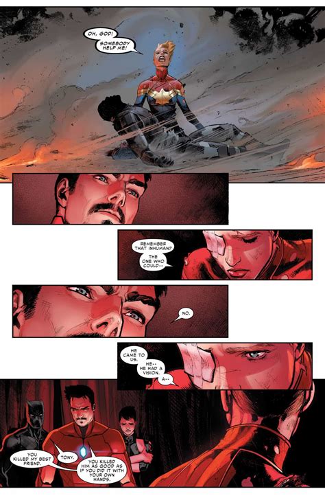 Civil War Ii 1 Spoilers And Review Big Marvel Comics Deaths As The