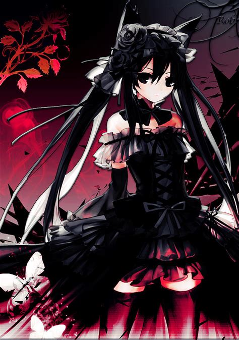 Gothic Nekomimi Anime Girl By Robbo4 On Deviantart