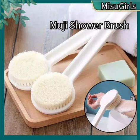 Shower Brush Muji Style Bathroom Accessories Long Handle Bath Brush