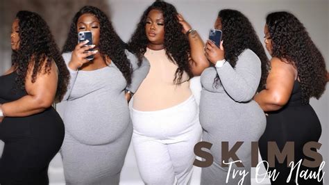 Is Skims Worth It Skims Try On Haul And Review Shanice J Youtube