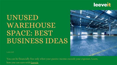 Ppt Unused Warehouse Space Best Business Ideas Powerpoint