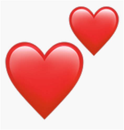 Red Heart Emoji Png Apple Heart Emoji Png Transparent Png Transparent Png Image PNGitem
