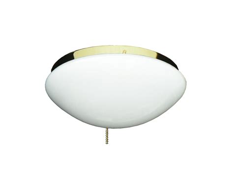 Hampton bay is only available for purchase. Ceiling Fan Low Profile Light with Oval White Glass #166 ...