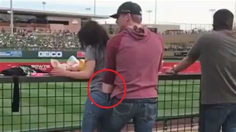 Watch This Horny Couple Get It On In The Middle Of A Spring Training