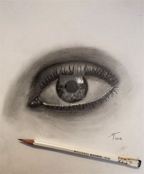 Female Eye Hyper Realism By Tompringuer On Deviantart