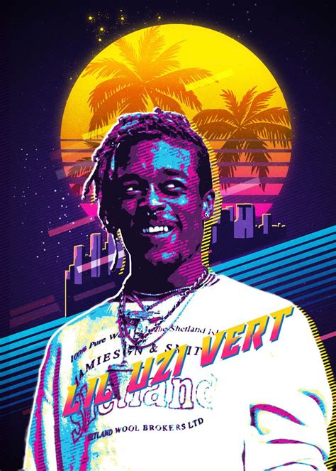 Lil Uzi Vert Poster By Most Popular Cult Posters Displate