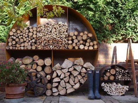 37 Brilliant Diy Outdoor Firewood Storage Ideas Home Design And