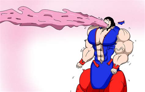 Buu Chi Chi Muscle Inflation By Mud666 On Deviantart