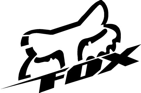 fox racing vinyl decal sticker 8" wide!!