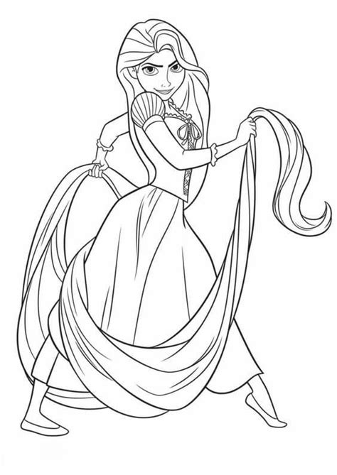 Dibujo De Rapunzel Para Colorear Dibujos Para Colorear De Rapunzel The Best Porn Website