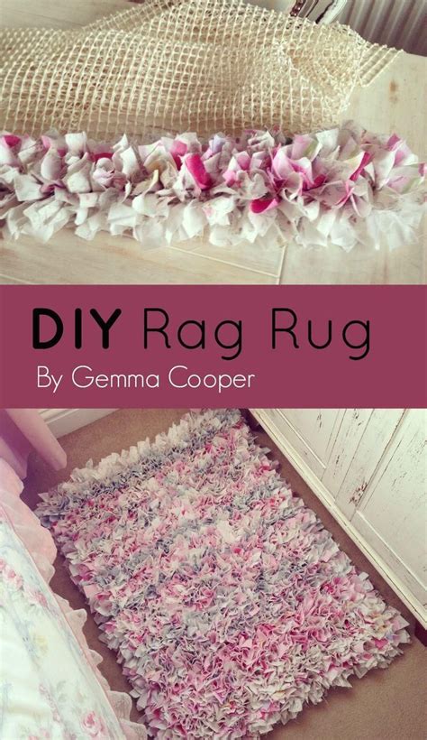 How To Make A Diy Rag Rug Using Old Bedding Diy Rug Rag Rug Diy