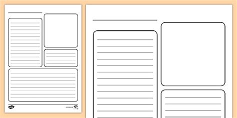Blank Fact File Template Primary Resource Teacher Made